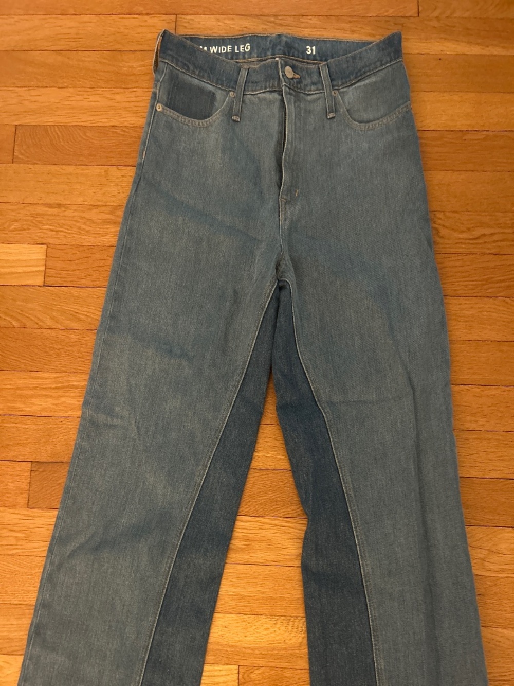 J.Crew slim wide leg Jean 31